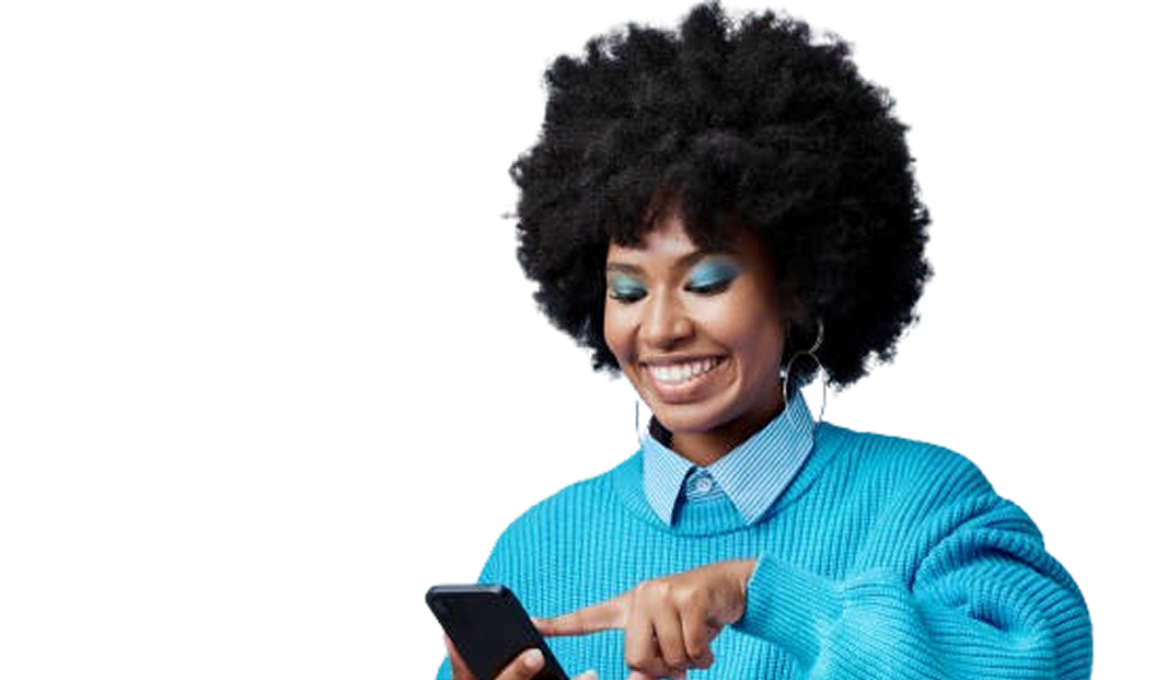 Person using phone
